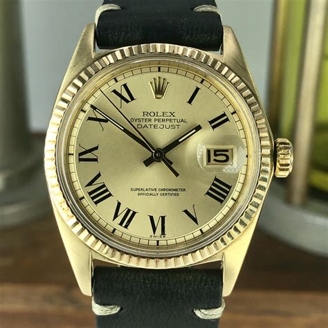 rolex 1601 14k gold|rolex datejust 1601 price.